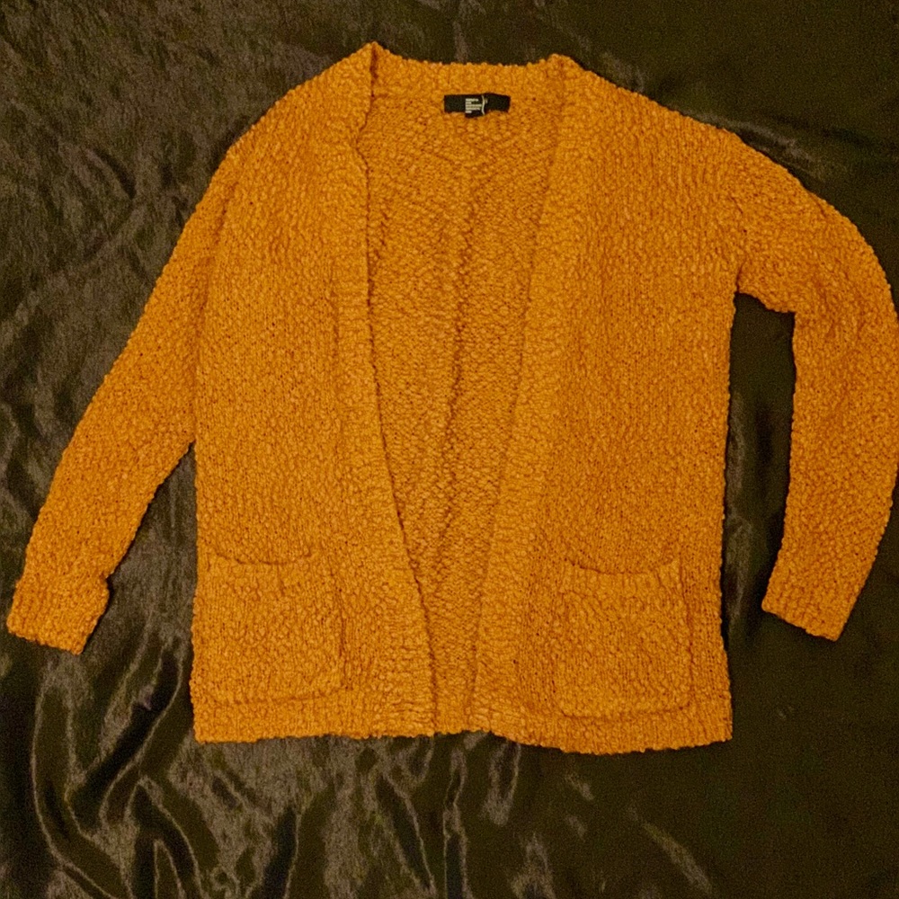 Mustard Yellow Cardigan